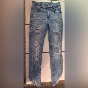 American Eagle Hi-Rise Crop